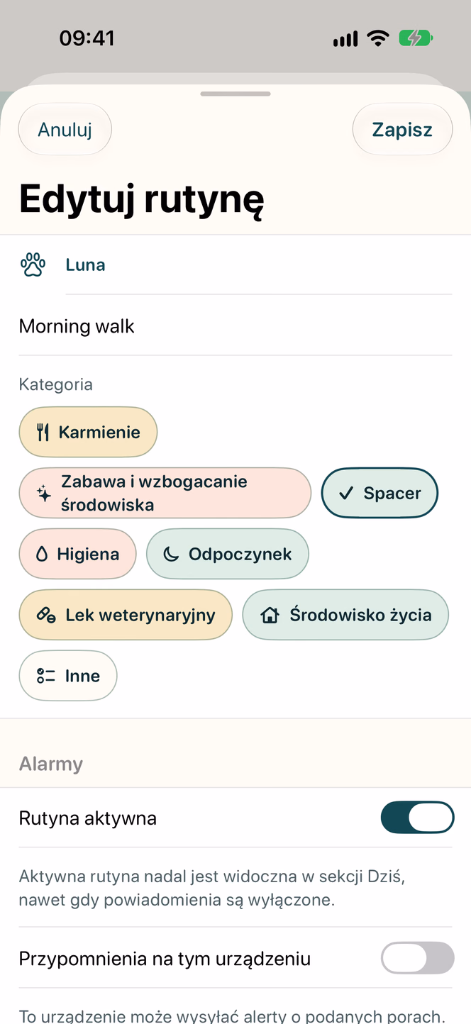 Narzędzia opieki — Nuzzleway